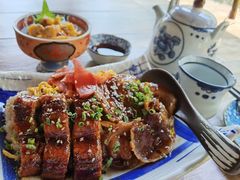 双享鳗鱼叉烧双拼饭-熊藏居酒屋(kkone店)