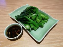 高汤灼菜心-锦粤宫·融合粤菜(上海金沙江店)