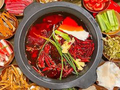 纯牛油锅底-黄潇洒老火锅(九眼桥宏济巷店)