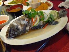 清蒸龙胆斑配青柠辣椒汁-红泰·泰精选·特色料理(中山路店)