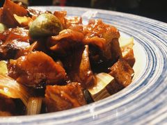 腊八蒜烧肥肠-那家小馆•北京菜•烤鸭(中关村店)