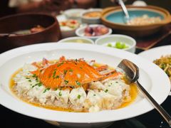 梭子蟹蒸肉饼-湘湖逍遥庄园·水漾中餐厅