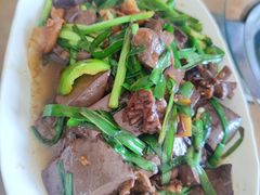 肠红炒韭菜-深圳柯记餐厅(大望店)