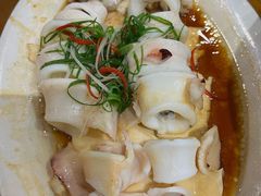 鱿鱼蒸豆腐-醉壹号海鲜大排档·老厦门特色菜(厦门美食地标店)