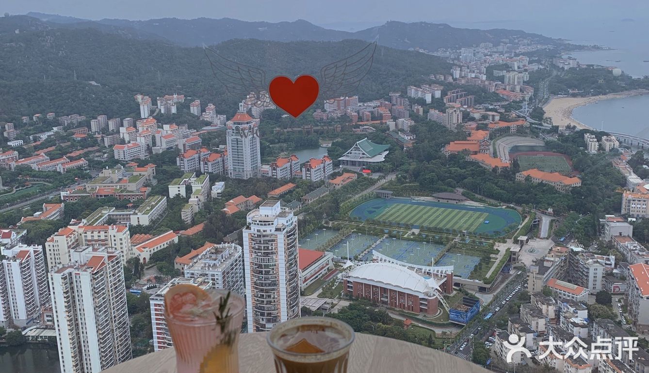 人均30打卡双子塔55F高空下午茶🌅