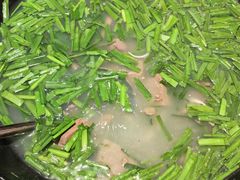 鸭血韭菜汤-甘家界牌柠檬鸭(青山店)