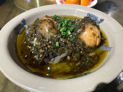 烤火椒皮蛋-灶东家民间菜(回兴店)
