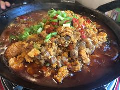 干锅鱼杂-湘肠香火锅店(团结湖店)