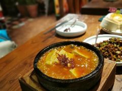 咕嘟肉沫包浆豆腐-云海肴·汽锅鸡·云南菜(美罗城店)