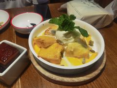 冰淇淋烤布雷-新白鹿餐厅(龙游路总店·杭帮菜名店)