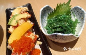 Grilled Crab Stick Sushi Platter
