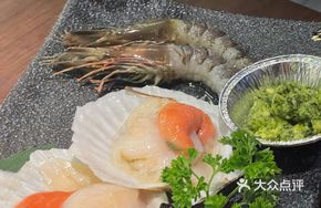 Grilled Shrimp and Scallops with Secret Herb Butter