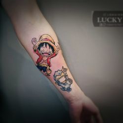 -幸运7纹身刺青Lucky7tattoo