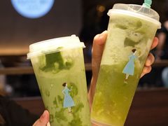 静冈网纹蜜瓜冰茶-KNOTKNOT珞珞·日式甜品(K11店)