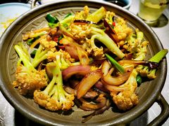 小炒有机花菜-雲蜀龙阁·金牌水煮鱼(方庄店)