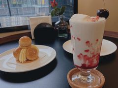棉花糖草莓牛乳-丘中有甜(乐清·江南里店)