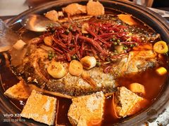 -探鱼·鲜青椒爽麻烤鱼(宝安大仟里店)