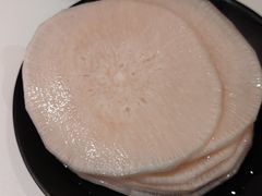 腌萝卜片-猪啊牛呀羊啊铜盘烤肉(正大广场店)