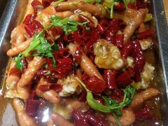 有故事的鸡手-喝丢一只鞋海鲜烧烤·海肠捞饭(市场店)