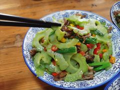 苦瓜炒湖南腊肠-好呷八大碗(五羊店)