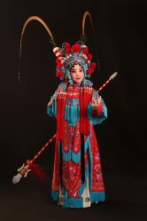 -胭脂猫京剧摄影