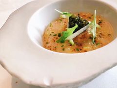 海鳌虾配鱼子酱-Amber(置地文华东方酒店)