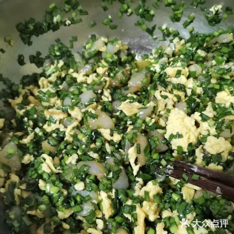 鲜美难挡又满足的韭菜鸡蛋虾仁水饺
