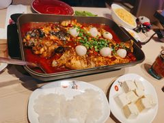 荔枝香辣清江鱼-鱼酷活鱼烤鱼(恒隆广场店)