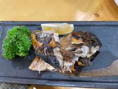 烤青花鱼-月见·烧鸟酒场居酒屋(农科路店)