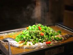 -探鱼·鲜青椒爽麻烤鱼(广州花都来又来店)