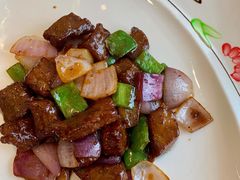 黑椒牛仔粒-骏莱海鲜鱼港(五角场店)