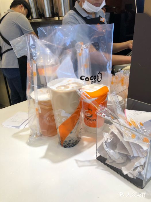 coco都可(靖宇东路店)奶茶三兄弟图片