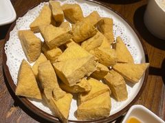 干炸臭豆腐-金枝玉叶上海人家食府(三里河店)