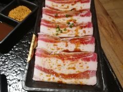 调味猪五花-九田家黑牛烤肉料理(石路天虹店)