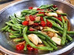 干煸豆角-老把头野鱼馆