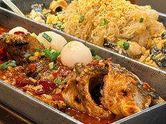 油爆蒜蓉粉丝-鱼酷活鱼烤鱼(静安大融城店)