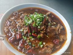 水煮牛肉片-九九牛肉馆(南山路店)