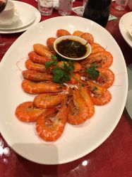 点击看大图 白灼九节虾-深圳中洲万豪酒店·宴会厅