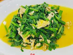 韭菜炒鸡蛋-怡园饭店-餐厅(四望亭店)