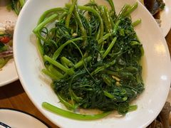 椒丝腐乳空心菜-潮粥馆(长江花园店)