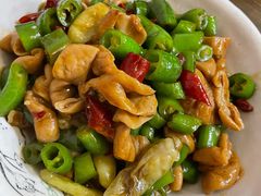 酸椒炒肥肠-神仙钵湘香土菜馆(光华路店)