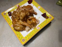 酥皮大明虾-那家小馆•北京菜•烤鸭(中关村店)