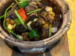 生啫金边花鳝-天宝食坊·啫啫煲大排档(西华路店)