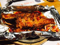 铁板锡纸鲈鱼-U你·天然调味(南湖总店)