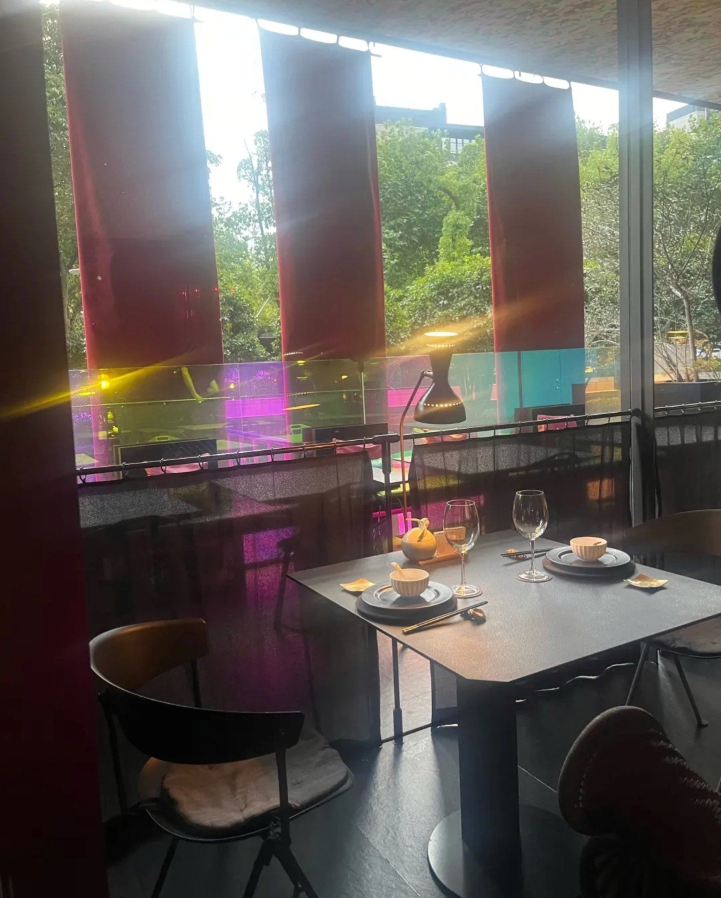 我来到了黄龙饭店的玉玲珑餐厅