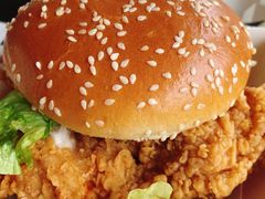 香辣鸡腿堡-肯德基(塔南店)