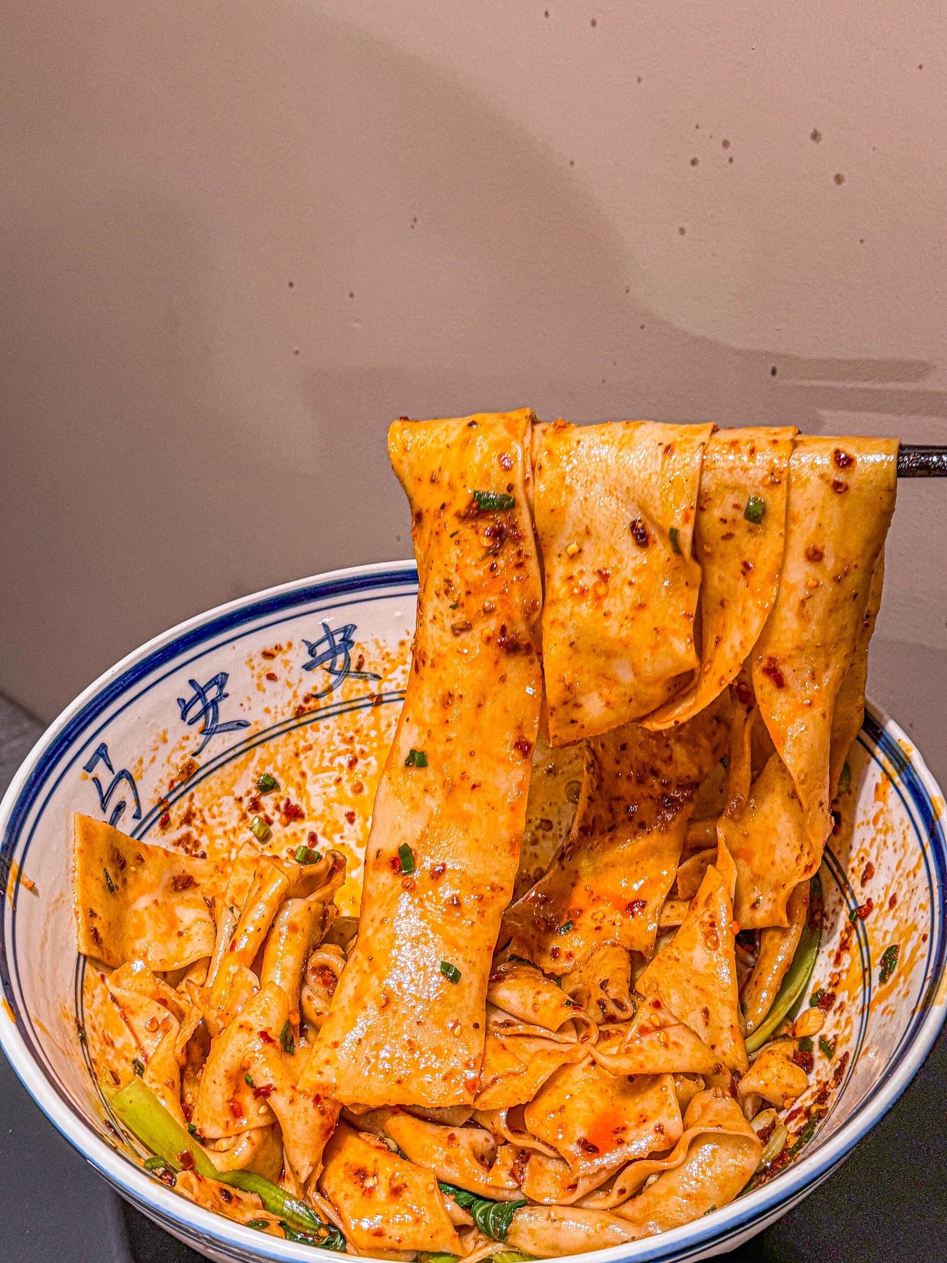 西安第一次吃这么好吃的面!