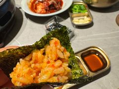 -草家酱蟹炭火烤肉店(珲春南路一店)