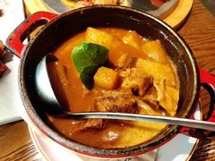 沙茶萝卜炖牛腩-小大董·烤鸭(王府井apm店)