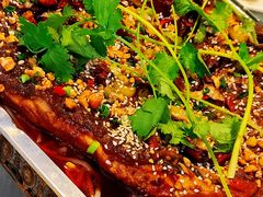 蒜香烤鱼-黄家饺子东北特色菜馆(湖滨商业街店)